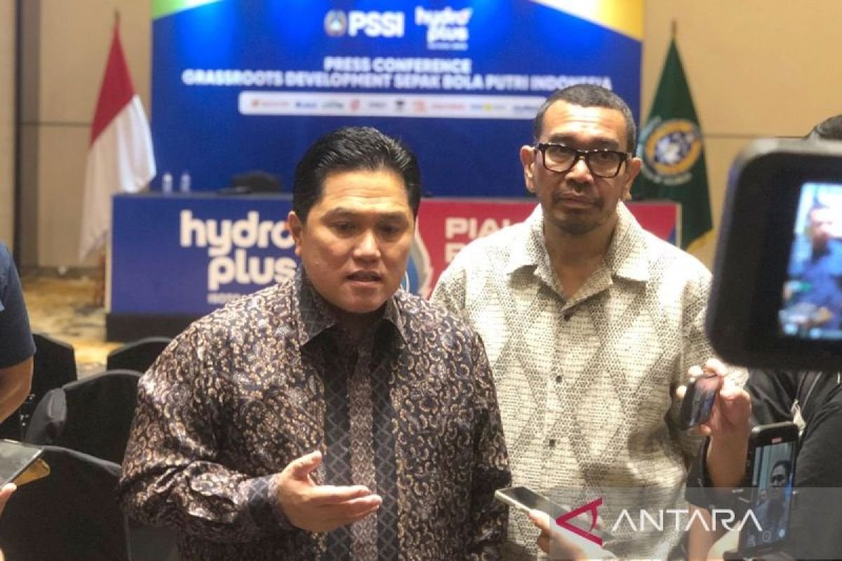 Erick Thohir: Jabatan Ketum PSSI Tidak Selamanya