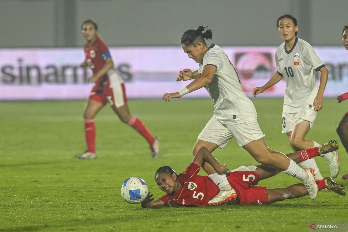 Gol Isa Bawa Timnas Putri Indonesia Menang 1-0 atas Kirgistan