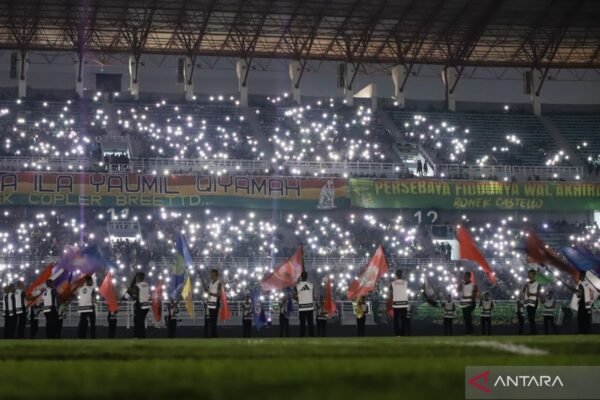 Pembukaan Super League 2025/2026 di GBT Surabaya oleh Menpora