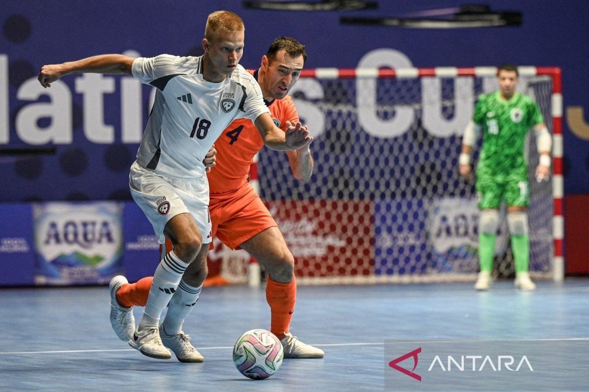 Latvia Kalahkan Belanda 3-2 di Laga Pembuka Futsal Four Nations